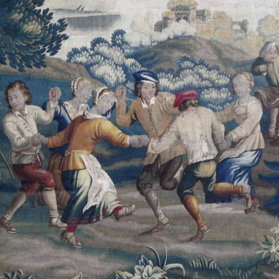 Tapisserie Teniers La Danse des Villageois 