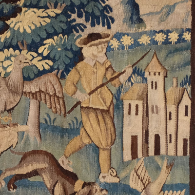 Tapisserie Audenarde Scéne de Chasse vendue