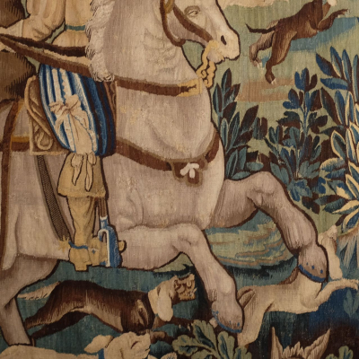 Tapisserie Audenarde Scéne de Chasse vendue