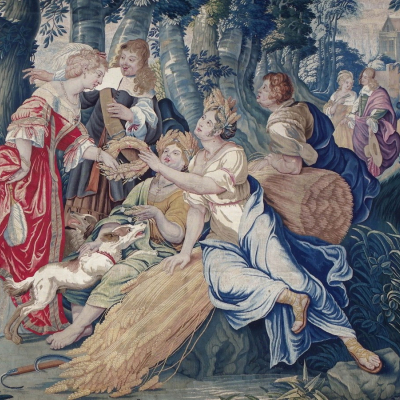 Tapisserie d' Anvers Epoque Louis XIV VENDUE 