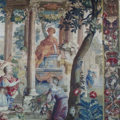 tapisserie de Bruxelles XVIIe siècle - Le Roi Œnée VENDUE 