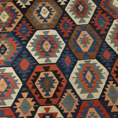 Kilim ancien Véramine Perse vers 1880 VENDU 