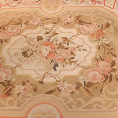Tapis d'Aubusson Style Louis XVI vers  1950 VENDU 