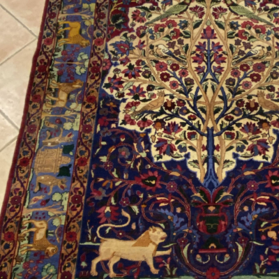 Restauration tapis 