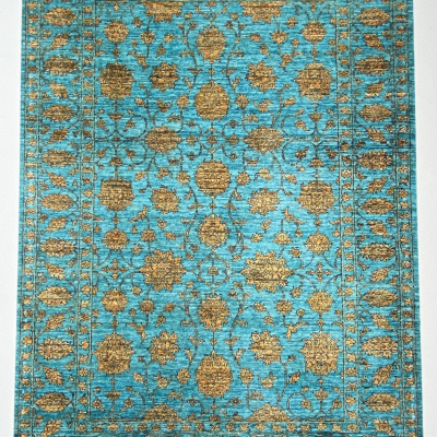 Tapis moderne noués mains Afghan 