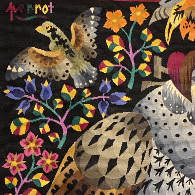 Tapisserie contemporaine de René PERROT Atelier PINTON