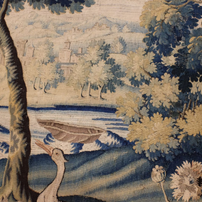 Tapisserie Aubusson Verdure XVIII 