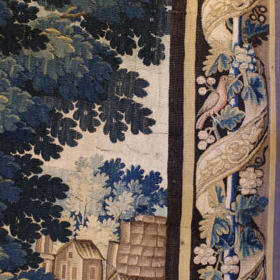 Tapisserie Aubusson Verdure XVIII 