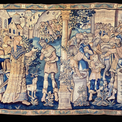 Tapisserie Audenarde Scène Biblique Histoire de Joseph