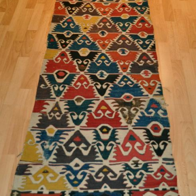 KILIM ANATOLIE TURQUIE VERS  1850 vendu 