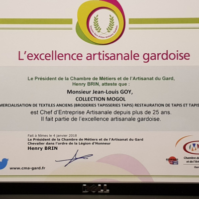 Jean Louis GOY Expert en Tapis et Tapisserie