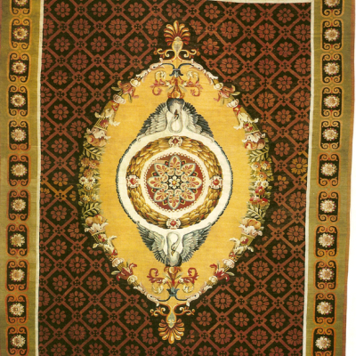 Tapis Aubusson vers 1870