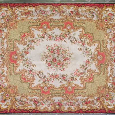 Tapis Aubusson vers 1870