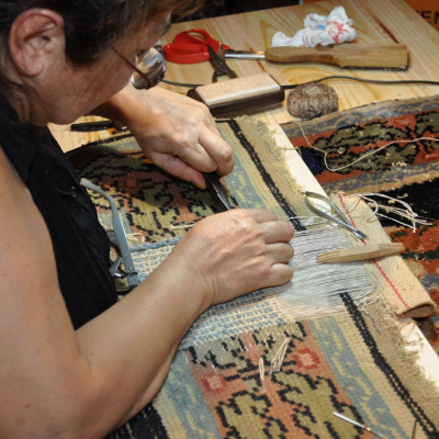 Atelier de restauration Tapis et Tapisseries Depuis 1989 sur Avignon