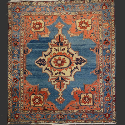 TAPIS AZERI décor Heriz  vendu