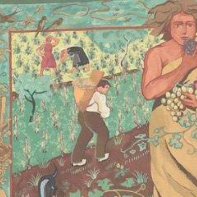 Tapisserie Scène de Vendanges VENDUE 